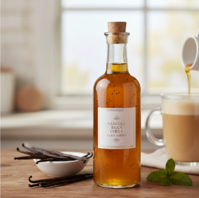 Detalle de la textura de la mousse